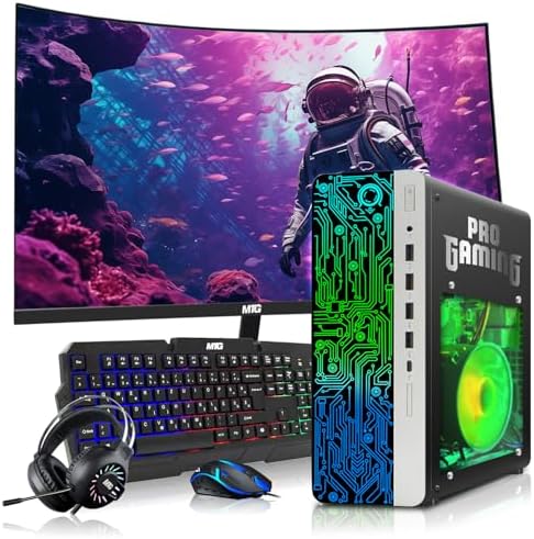 HP G4 Gaming PC, AMD Ryzen 3 Pro, 16GB RAM, 256GB SSD + 2x500GB HDD Win 11 by Amazon+Renewed