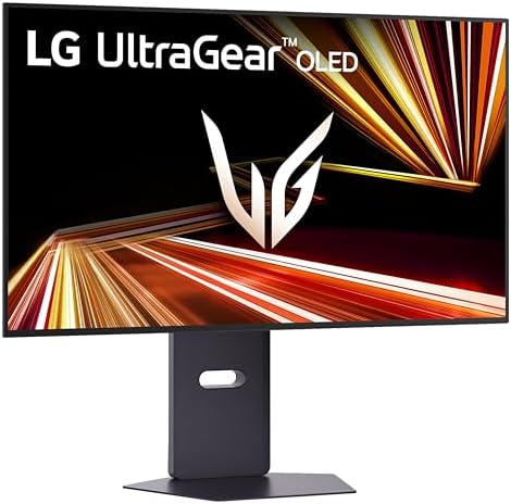 LG 32GX850A-B 32" UltraGear 4K UHD (3840 x 2160) Glossy OLED Gaming Monitor, Dual-Mode 165Hz/330Hz, 0.03ms, G-SYNC, FreeSync Premium Pro, TrueBlack 400, HDMI, DP, Tilt/Height/Swivel/Pivot Stand, Black - Image 6