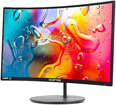 Sceptre Curved 24-inch Gaming Monitor 1080p R1500 98% sRGB HDMI x2 VGA Build-in Speakers, VESA Wall Mount Machine Black (C248W-1920RN Series) - Image 3