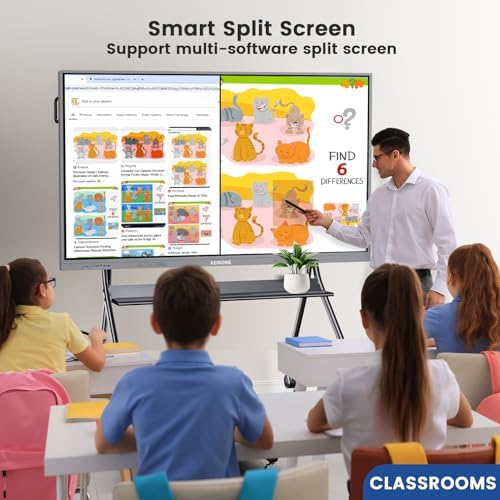 75'' 4k Smart Board Touchscreen Interactive Whiteboard for Classroom Office - Image 6