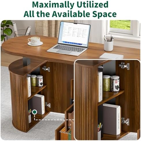 Electric L Shaped Standing Desk, Corner Sit Stand Up Desk, Executive Desk - Image 6