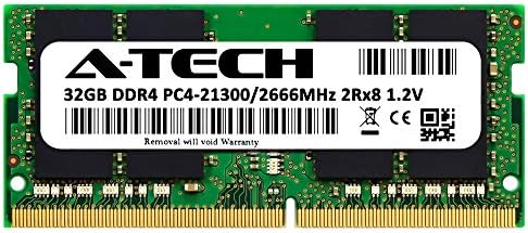 A-Tech DDR4 RAM 32GB 2666MHz PC4-21300 SODIMM Laptop Memory - Image 2