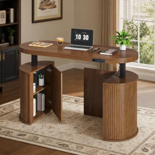Electric Standing Desk, Sit Stand Up Desk, Adjustable Height Executive Desk - Image 3