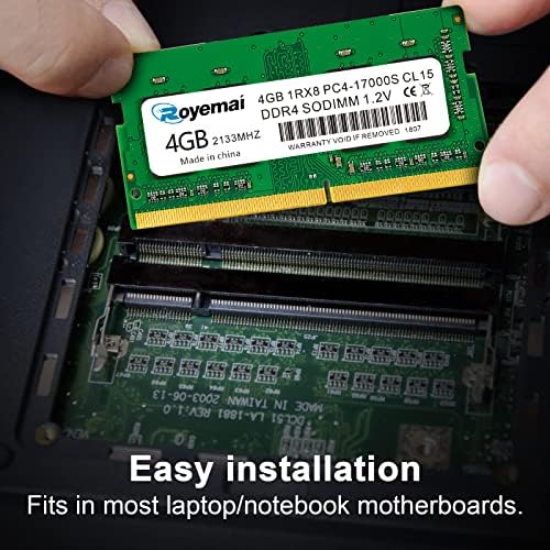 8GB PC4-17000 DDR4 2133 2X4GB RAM PC4 17000S 2133MHZ Sodimm 1Rx8 260-pin 1.2v 8G Memory Upgrade for Laptop - Image 6