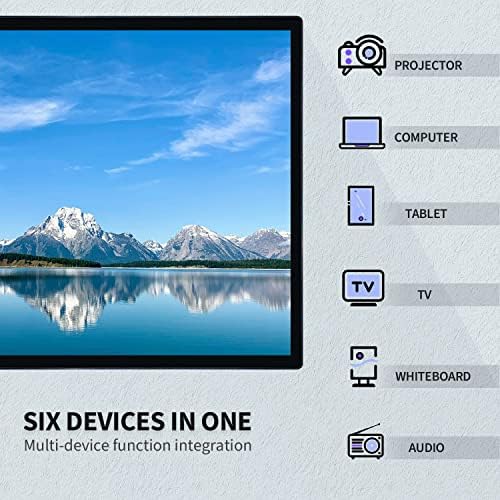 32 inch Interactive Touchscreen Monitor, Smart Board with 16:9 Display 1080P, Android 12 Touchscreen Electronic Whiteboard for Office and Classroom, RAM 4G & ROM 64G - Image 4