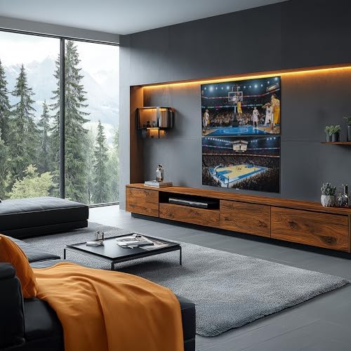 VIVO Black Pop-Out 1x2 Video Wall Mount for 37-65 in TVs, MOUNT-VW65-2 - Image 2