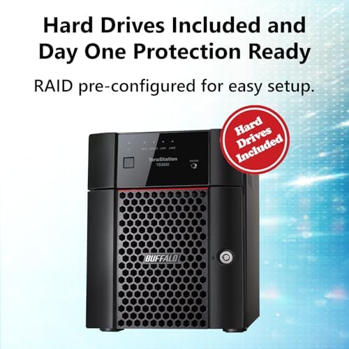 BUFFALO TeraStation Essentials 2025 4-Bay Value Desktop NAS 16TB (4x4TB) with Hard Drives Included - Image 5