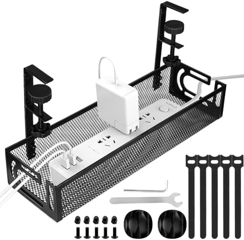 Cable Management Under Desk, Under Desk Cable Management Tray by Unknown