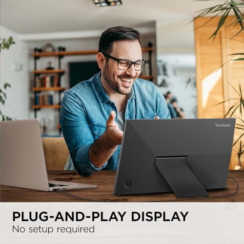 ViewSonic VA1653 16 Inch 1080p Portable Monitor, FHD IPS External Screen - Image 3
