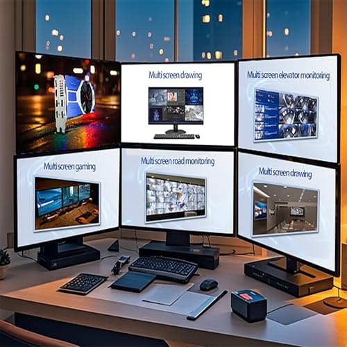R7 350 4GB GDDR5 6 Mini DP Multi Monitor Graphics Card - Image 2