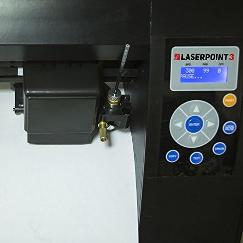 28" USCutter LaserPoint 3 (LP3) Vinyl Cutter with ARMS Contour Cutting, Stand and Basket, VinylMaster Cut - Image 4