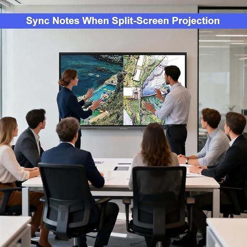 75" 4K Smart Board,Google EDLA Certified with 50MP AI Camera,40-Point Touch Digital Whiteboard,Android 14, 8+128GB,SmartBoard for Classroom Office Home（Wall Mount Included） (75 Inch) - Image 5