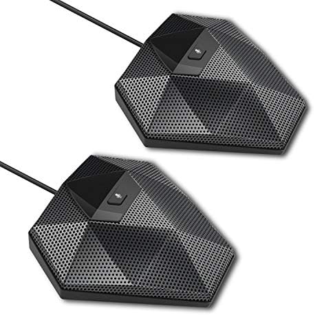 MVOICE8010EX-B Conference Speaker Microphone, 360° &16ft Voice Pickup Range/Noise Reduction/Echo Cancellation/USB Bluetooth Speakerphone w/2 Expandable Mic for 12 People Big Meeting Room - Image 6