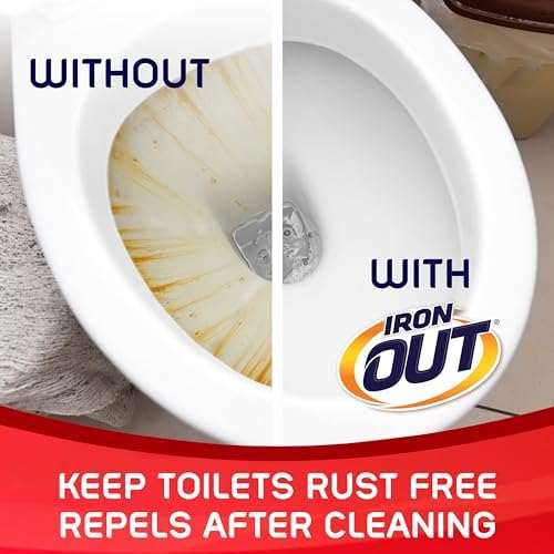 IRON OUT Rust Stain Remover Automatic Toilet Bowl Cleaner, Tablets, 2 Count (Pack of 12) - Image 5