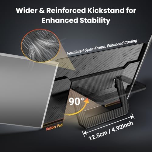 16" Laptop Screen Extender, 1200P FHD Ultra-Slim Triple Portable Monitor - Image 3