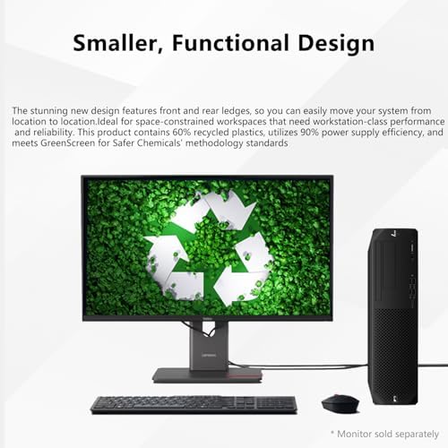 HP Z2 G9 SFF Business Workstation Desktop, Intel 20-Core i7-14700K (up to 5.6 GHz), 64GB DDR5, 2TB SSD, DP, Type-C, Wi-Fi, Wired KB & Mouse, Windows 11 Pro, High-Performance Small Form Factor PC - Image 5