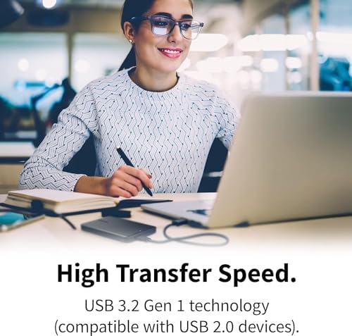 Toshiba Canvio Partner 4TB Portable 2.5’’ External Hard Drive, USB 3.2, Mac - Image 2