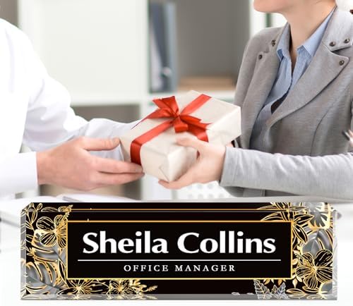 Custom Name Plate for Desk, Employee Appreciation Gifts, Office Decor - Image 6