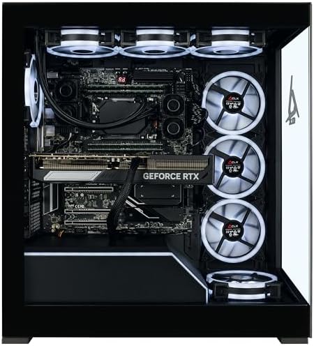 CLX Horus Creator Workstation - AMD Ryzen Threadripper 9960X 4.2GHz, GeForce RTX 5080, 4TB NVMe M.2 SSD, 256GB DDR5 ECC Memory, 360mm AIO, WiFi, Windows 11 Pro, Black, AI-Accelerated - Image 2