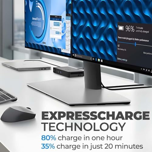 Dell WD22TB4 Thunderbolt 4 Docking Station Bundle - Includes Dell WD22TB4 Thunderbolt 4 Universal Dock, 180W Power Adapter, Microfiber Cloth, USB C Laptop Docking Station (New) - Image 7
