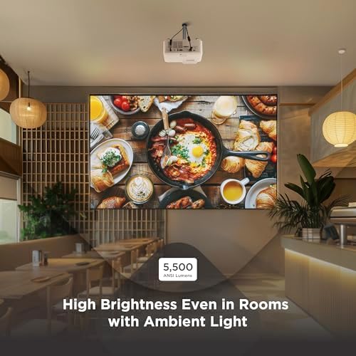 ViewSonic LS740HD 1080P Laser Projector, 5500 Lumens, Full HD Home Theater - Image 3