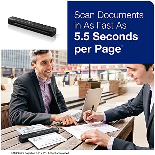 Epson Workforce ES-50 Compact & Lightweight Mobile Document Scanner - Image 3