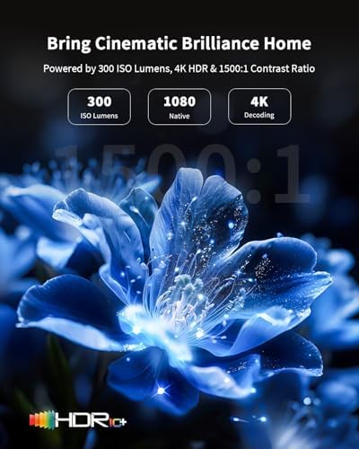 WEMAX Google TV Smart Projector, Licensed Netflix, Native 1080P FHD - Image 4