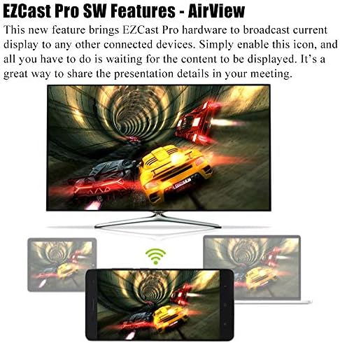 EZCast Pro Wireless Presentation System, HDMI Display Receiver, 4-to-1 Split Screen, MIMO 2T2R WiFi, Supports AirPlay & DLNA for Meeting Rooms, Classrooms & Projectors - Image 6