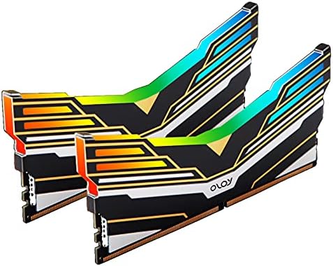 OLOy DDR4 RAM 16GB (2x8GB) Warhawk Aura Sync RGB 3000 MHz CL16 1.35V 288-Pin Desktop Gaming UDIMM (MD4U083016BEDA) by OLOy