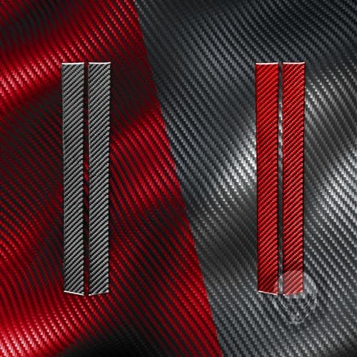 Car Inside Window Pillar B-Pillar Panel Decorative Strip Cover Sticker Real 3K Black Carbon Fiber Trim Compatible with Benz Smart 2016 2017 2018 2019 2020 2021 Auto Interior Accessories - Image 6