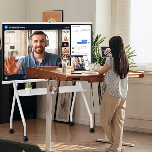 Interactive Smartboard 65" 4K UHD Touchscreen Digital Whiteboard with 48MP Camera, 8-Array Microphone, Dual 15W Speakers for Presentation Classroom Conference Office Home (Wall Mount Included) - Image 6