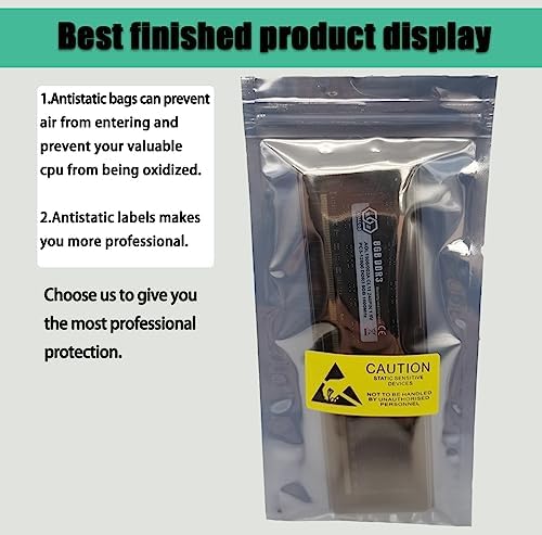 10 pcs DDR Memory Desktop RAM Module Case,Plastic Box Packaging Container Clamshell Memory Module,Antistatic Tray for DDR2, DDR3 and DDR4 - Image 6