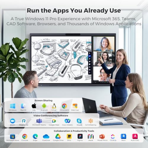 NearHub Board Max All-in-One Windows 11 Pro Smart Meeting WhiteBoard 65" - Image 2