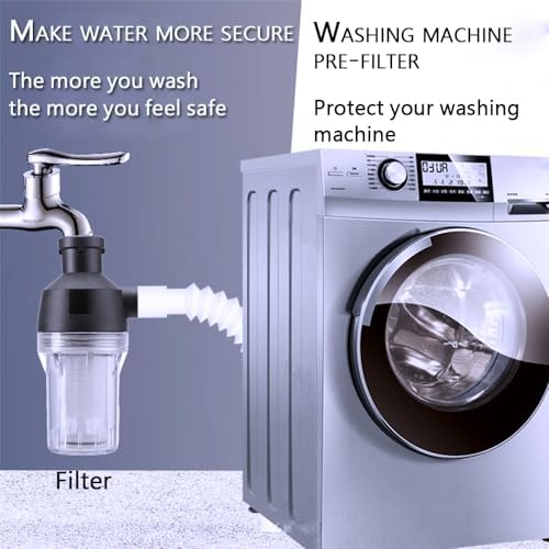 Spin Down Sediment Filter, Reusable Sediment Water Filter, with 250 Mesh Screen, Leak-Proof Gasket and wrench, For water heaters, washing machines, water purifiers with 1/2" threaded connectors. - Image 5