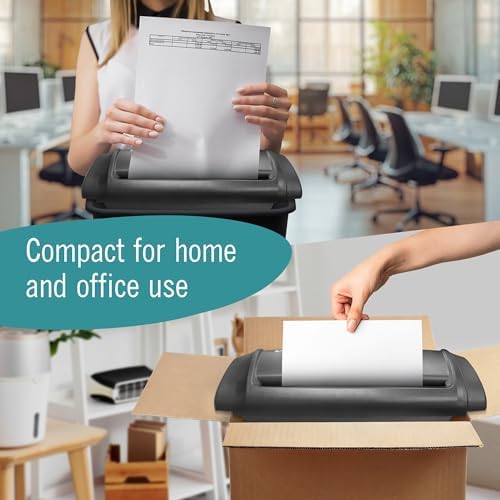 EXTRIC Paper Shredder for Home 7 Sheet Strip-Cut Mini Document Shredder - Image 6