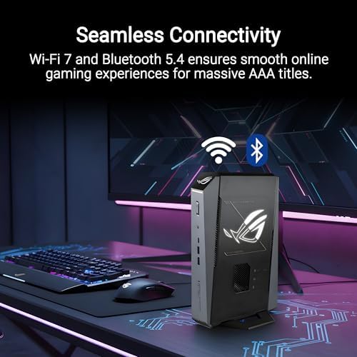 ASUS ROG GR70 Gaming Mini PC, AI Desktop | Ryzen 9 9955HX, RTX 5070 GPU - Image 5