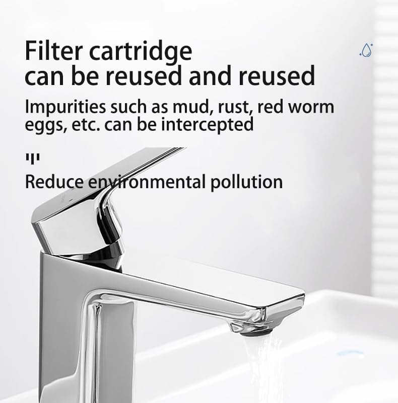 304 Stainless Steel Whole House Water Filter - BPA Free, Maintenance Free, Sediment Removal for Washing Machine, Laundry & Home Protection - Image 5