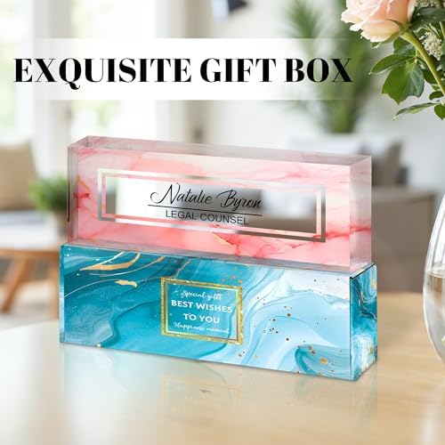 Ship Next Day Desk Name Plate Personalized, Custom Name Plate for Desk - Image 5