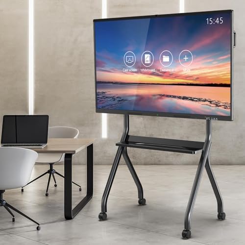 55''-65'' Smart Board Stand, 4K UHD Interactive Touchscreen Whiteboard, Android14 Wireless Smartboard for Classroom Home Office Studio - Image 4