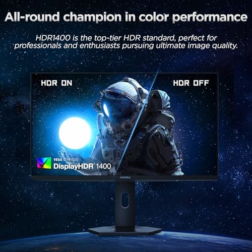 KOORUI 27" 4K QD-Mini LED Gaming Monitor, Dual-Mode (UHD 160Hz/FHD 320Hz) - Image 6