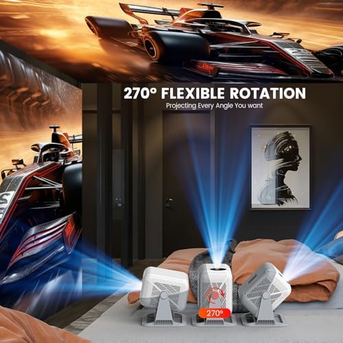 Projector4K with Wifi and Bluetooth,Smart Projector Compatible with Netflix - Image 6