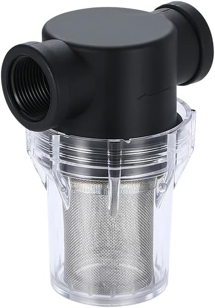 Water Pump Strainer Filter 3/4" Female NPT Strainer with 100 Mesh Screen by Unknown