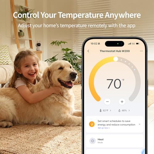 Aqara Smart Thermostat W200 with Apple Adaptive Temperature - Image 5