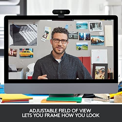 Logitech Brio 4K Webcam, Ultra 4K HD Video Calling (Renewed) - Image 5
