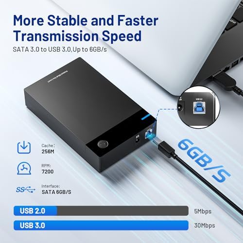 Kinhank 12TB Retro Gaming Hard Drive with 96,000+ Games,External Retro Game Hard Drive with 400+ Emulators,USB 3.0 HDD External Game Drive for PC for Win-7/8/10/11,Gifts for Men - Image 3