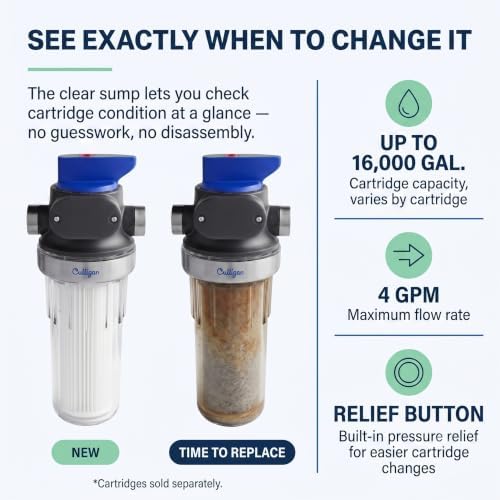 Culligan Whole House Water Filter System, 3/4" Standard, P5 Filter Included - Image 6