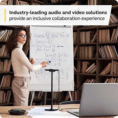 Jabra PanaCast Meet Anywhere+ Video Conference Bundle, 180 Panoramic-4K View Camera, 750 Conference Speakerphone, UC Certified, USB Cable, Table Stand, Travel Case - Image 2