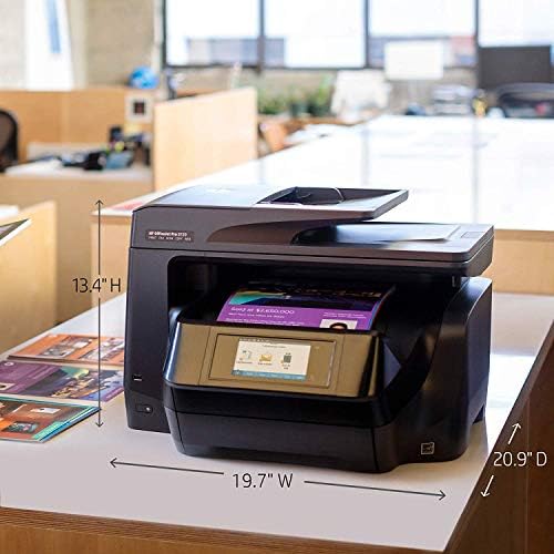 HP OfficeJet Pro 8720 All-in-One Wireless Printer, Instant Ink or Amazon Dash Replenishment Ready - Black (M9L74A) - Image 4
