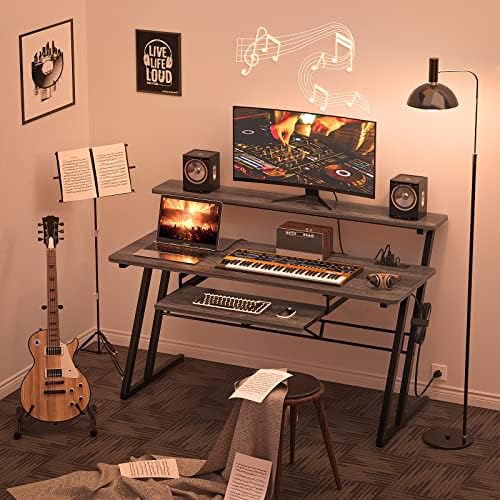 Armocity Music Studio Desk Production Workstation - Recording Studio Desk - Image 5
