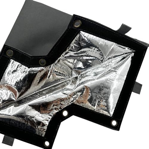Backflow Preventer Cover Insulated Pouch Replacement for Protect Pressure Vacuum Breaker Cover Prevent Freezing Snowy Weather Avoid Direct Sunlight Exposure (Grey) - Image 3